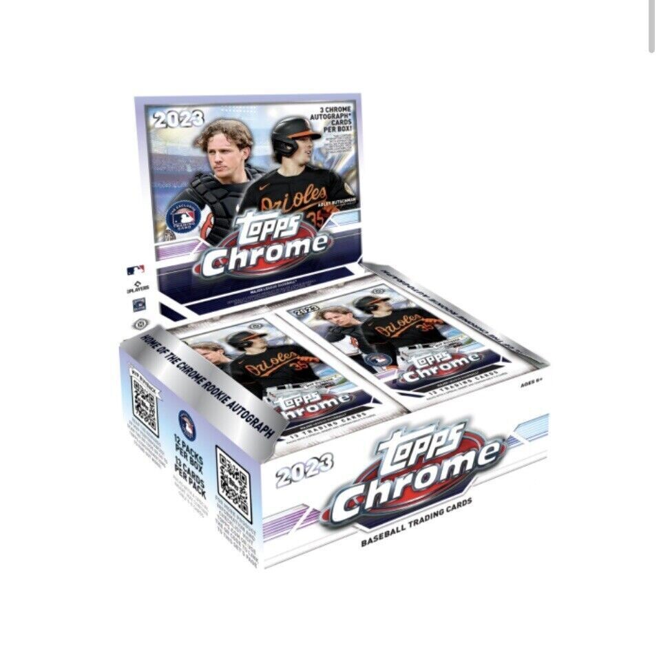 2023 Topps Chrome Jumbo Hobby Box
