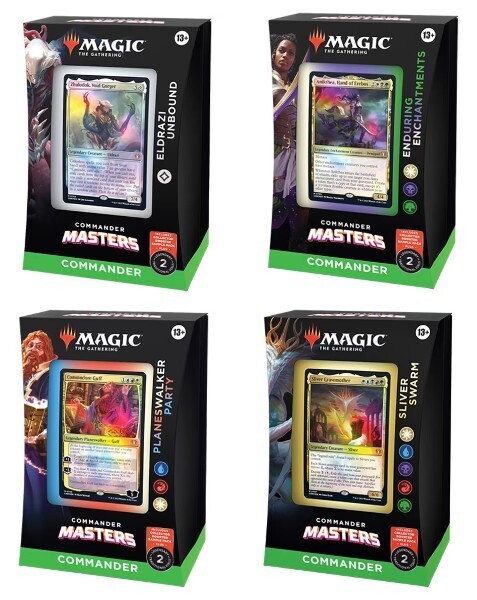 Magic: The Gathering - Commander Masters Commander Deck Display (4ct)