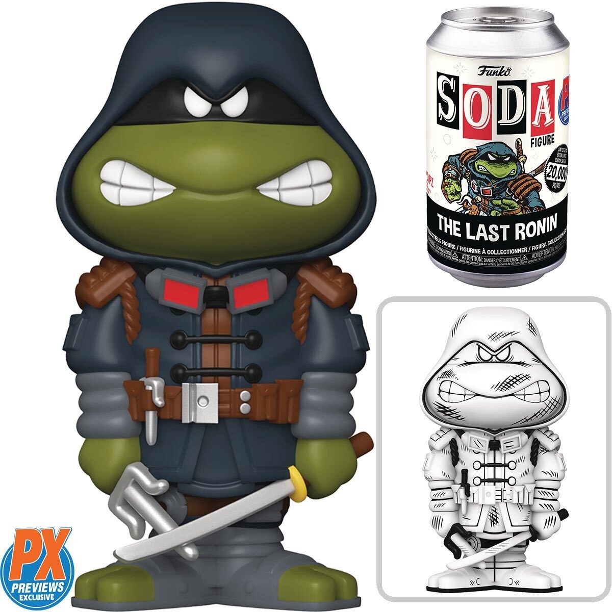 Teenage Mutant Ninja Turtles The Last Ronin Vinyl Funko Soda - Previews Exclusive 1/6 Chance at CHASE