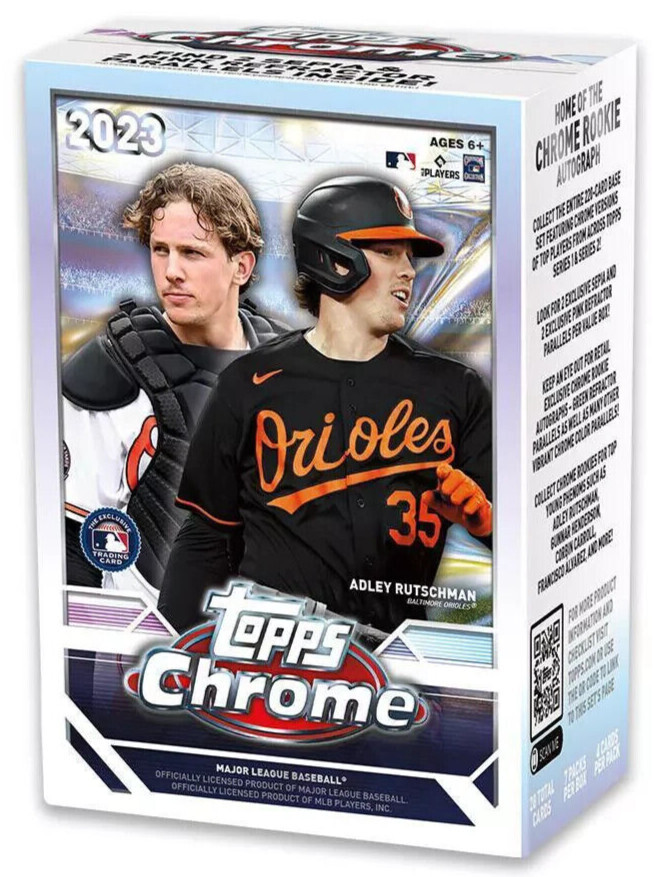 2023 Topps Chrome Baseball Blaster Value Box
