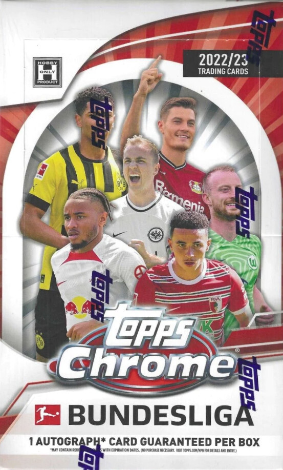 2022-23 Topps Chrome Bundesliga Soccer Hobby Box