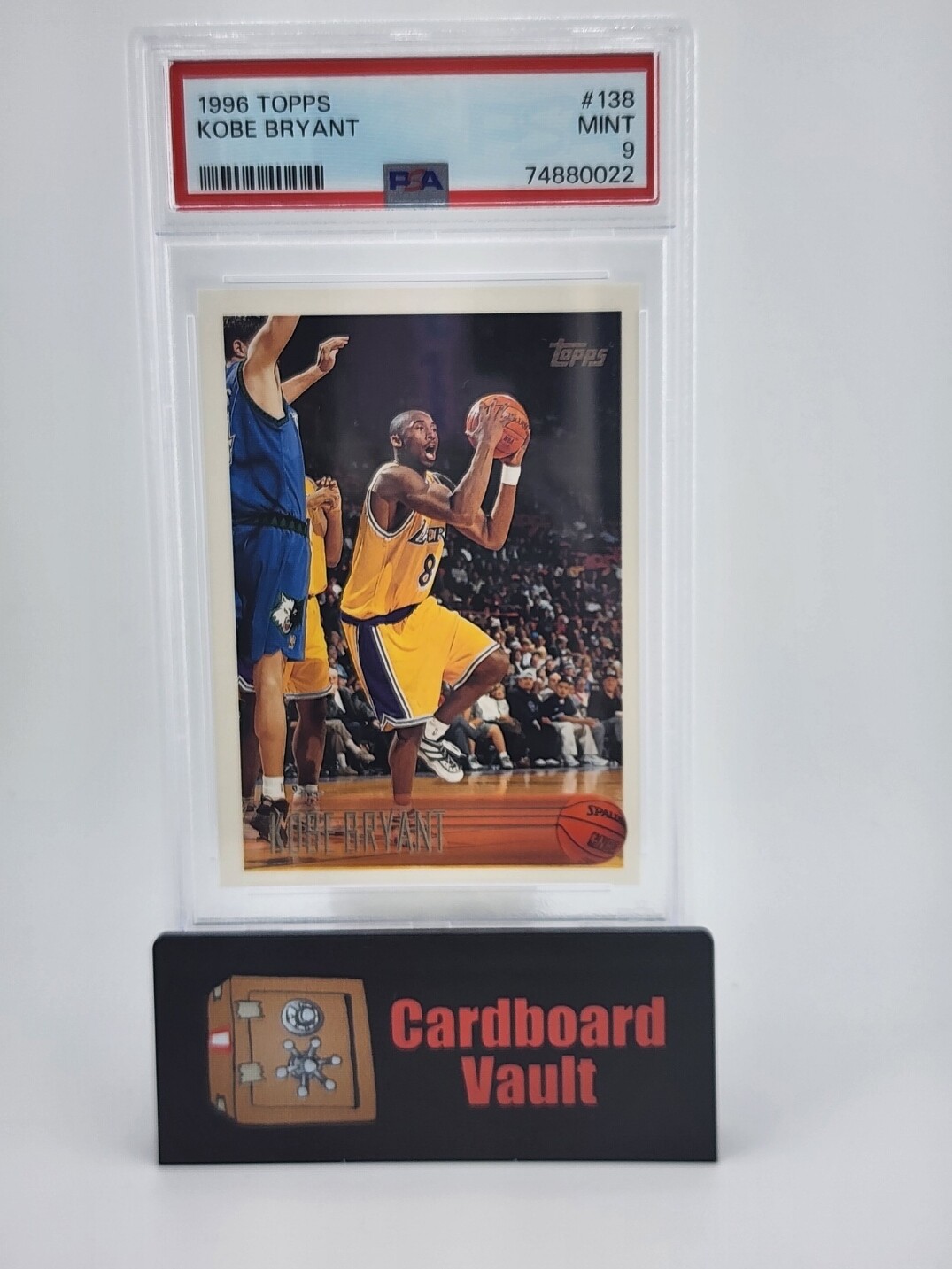 1996 Topps Kobe Bryant #138 PSA 9 74880022