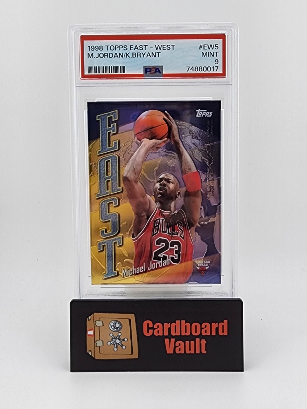 1998 Topps Michael Jordan Kobe Bryant East-West  #EW5 PSA 9