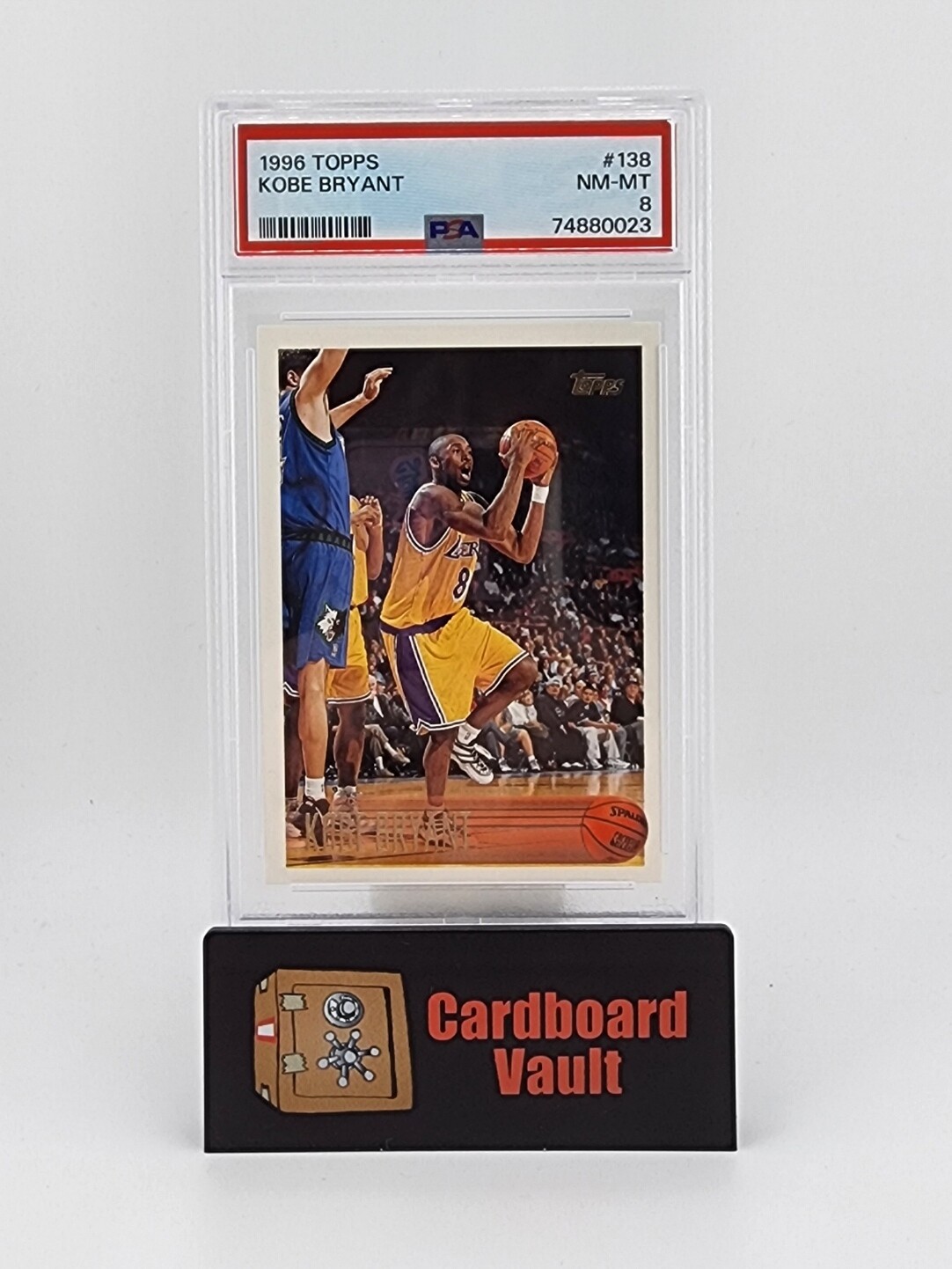 1996 Topps Kobe Bryant #138 PSA 8 74880023