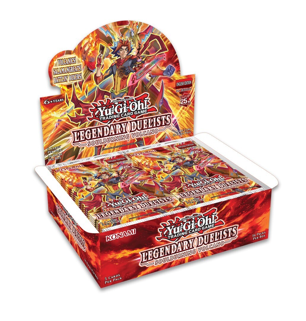 Yu-Gi-Oh! Legendary Duelists Soulburning Volcano Booster Box