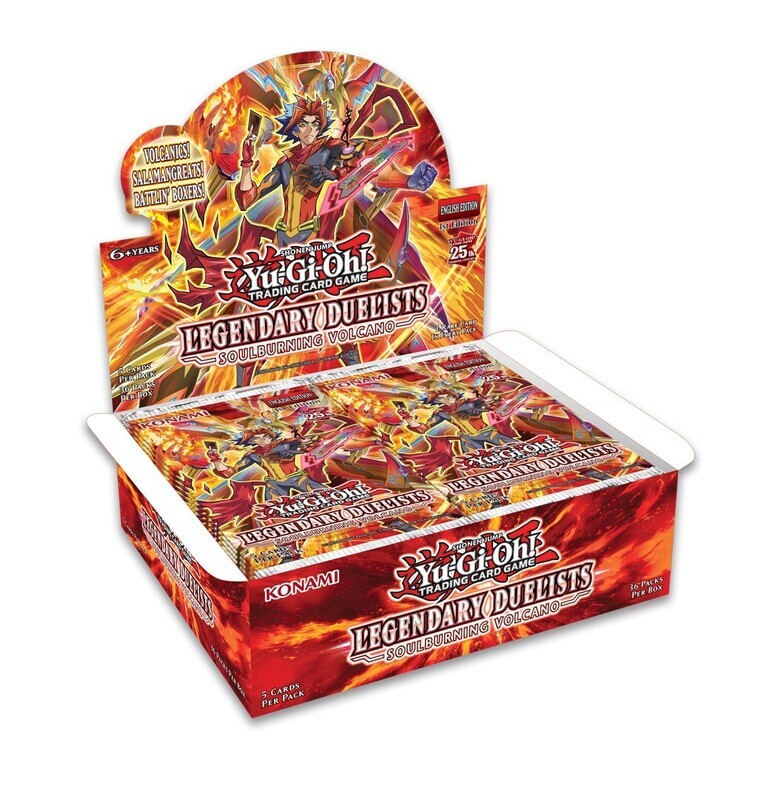 Yu-Gi-Oh! Legendary Duelists Soulburning Volcano Booster Box