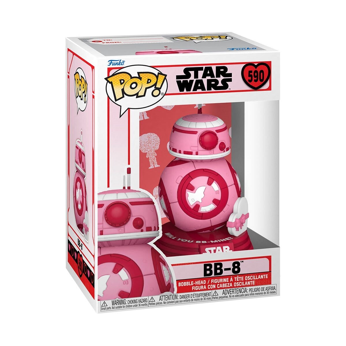 Star Wars Valentines BB-8 590 Funko Pop!