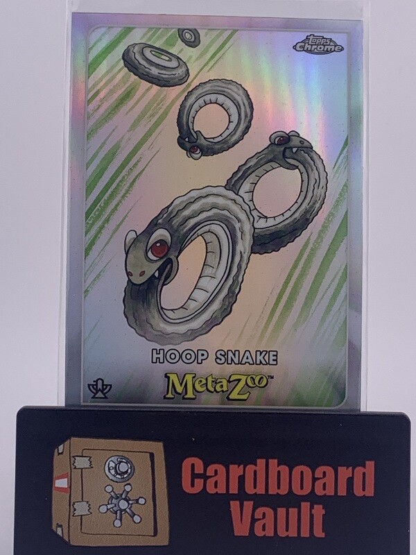 2022 MetaZoo Topps Chrome Series 0 Hoop Snake Refractor