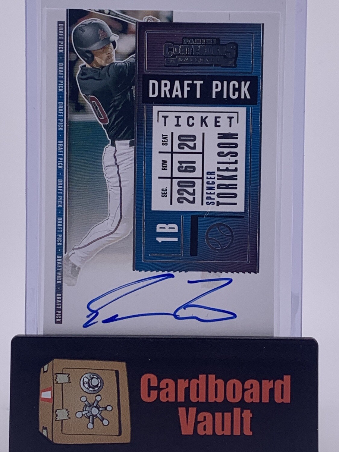 2020 Panini Contenders Spencer Torkelson Draft Pick Auto