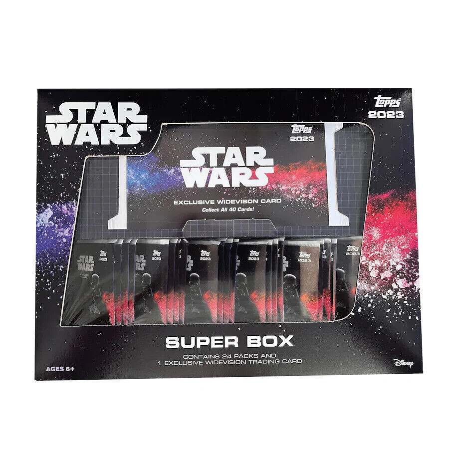 2023 Topps Star Wars Factory Sealed Super Box