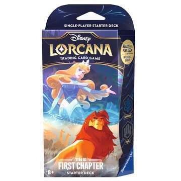 Disney Lorcana: The First Chapter Starter Deck (Sapphire &amp; Steel) - The First Chapter