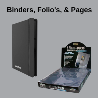 Binders, Folio&#39;s, &amp; Pages
