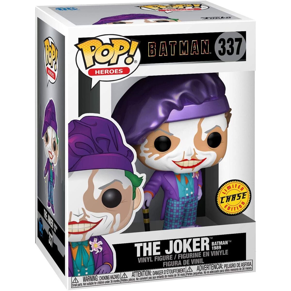 Batman 1989 Joker 337 Funko Pop! CHASE