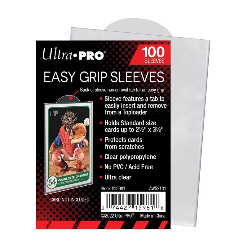 Ultra Pro Easy Grip Soft Sleeves