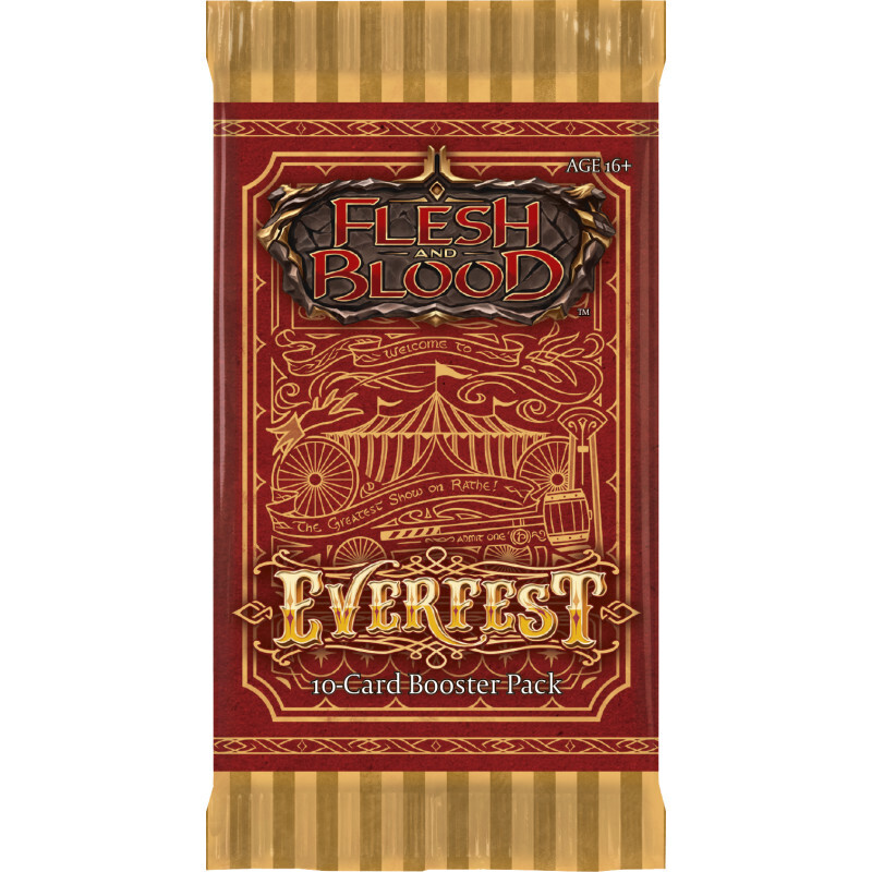 Flesh &amp; Blood TCG: Everfest Booster 1st Edition pack
