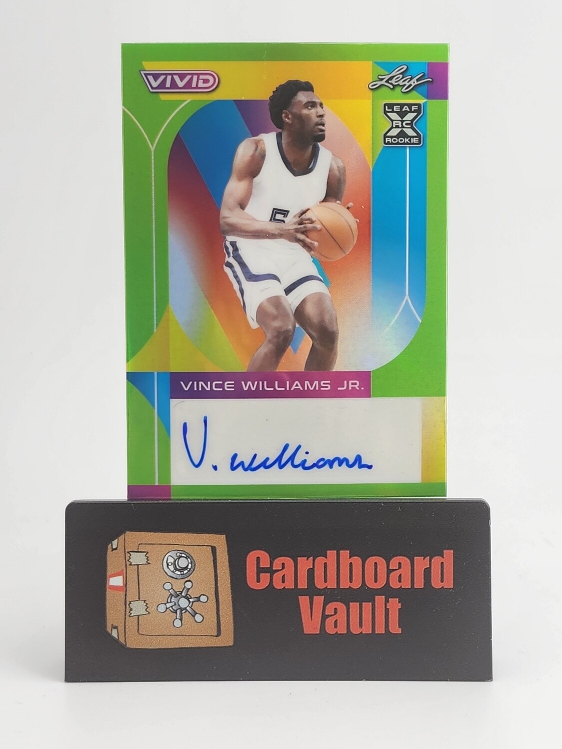 2023 Leaf Vivid Vince Williams Jr.  Autograph #BA-VWJ 2/15