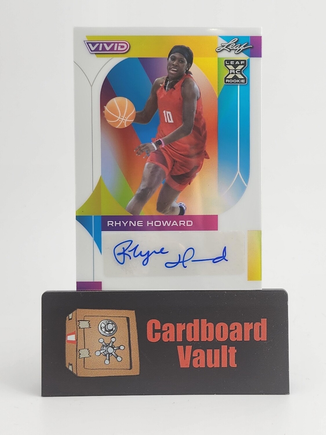 2023 Leaf Vivid Rhyne Howard Autograph #BA-RH1 White 15/25