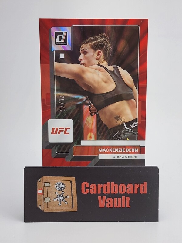 2023 Donruss Mckenzie Dern #15 Red 75/75