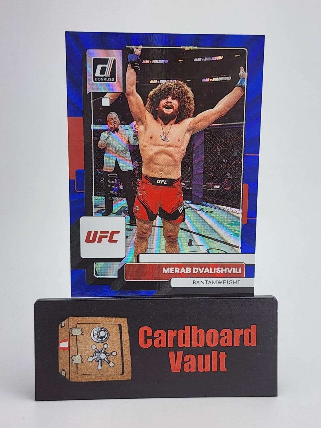 2023 Donruss Merab Dvalishvili #165 Blue 03/49