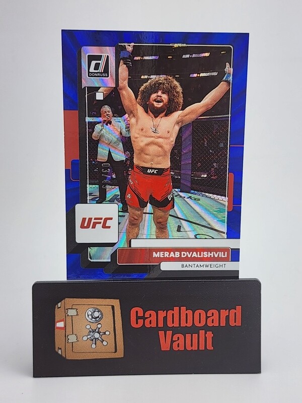 2023 Donruss Merab Dvalishvili #165 Blue 03/49