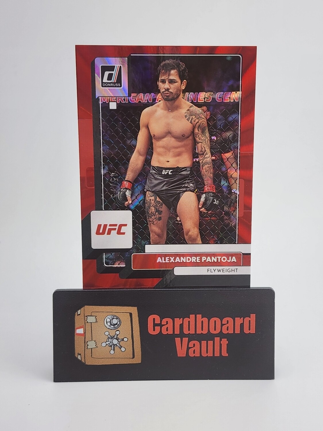 2023 Donruss Alexandre Pantoja #106 Red 45/75