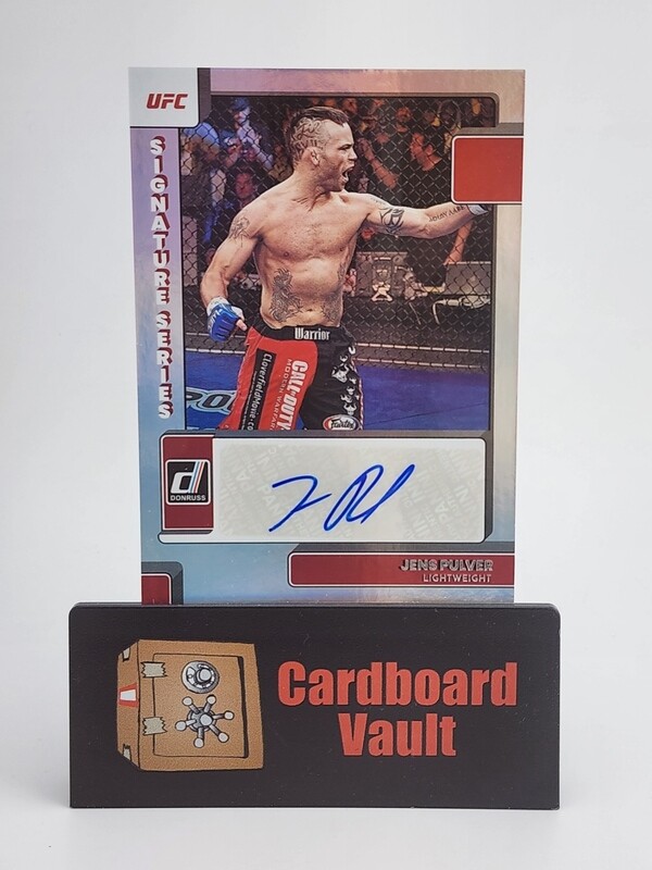 2023 Donruss Jens Pulver Signature Series #SG-JPV