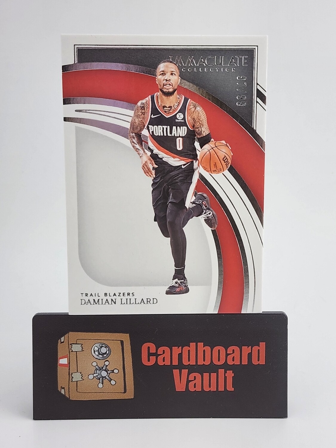 2021-22 Immaculate Damian Lillard 97/99 No. 31