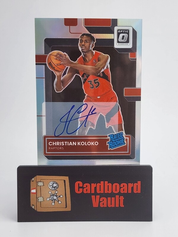2022-23 Donruss Optic Rated Rookie Autograph Christian Koloko #212