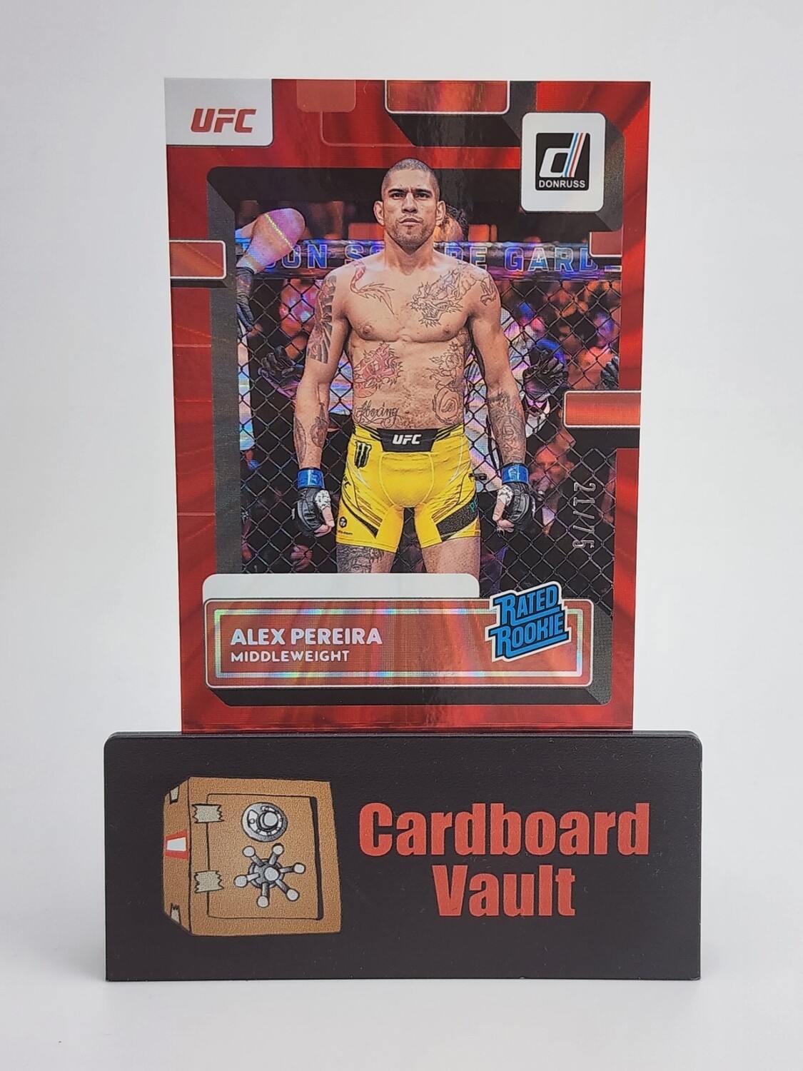 2023 Donruss Alex Pareira Rated Rookie #209 Red 21/75