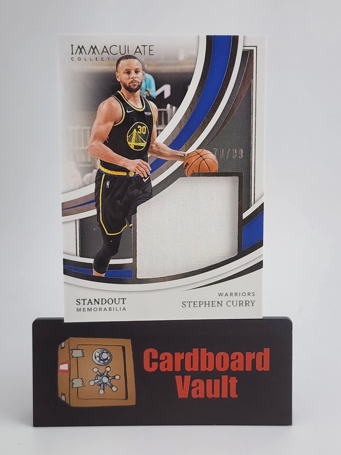 2021-22 Immaculate Stephen Curry Standout Memorabilia #ISM-SCG 70/99