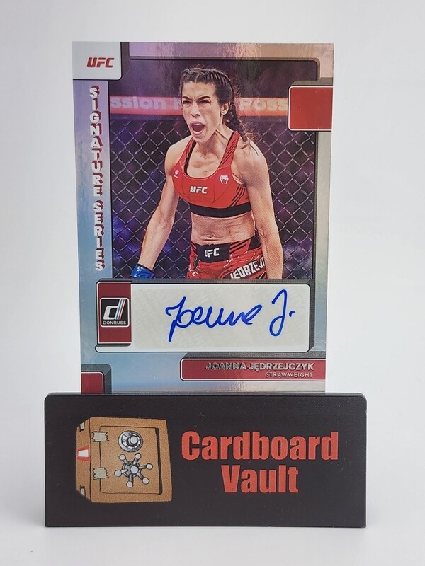 2023 Donruss Joanna Jedrzejczyk Signature Series #SG-JJK