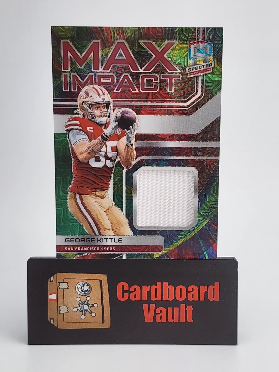 2022 Spectra George Kittle Max Impact No. MI-GKI 13/25