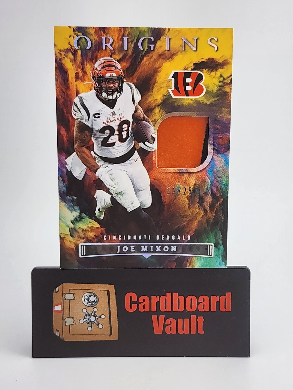 2022 Origins Joe Mixon Patch #FF-JMI 12/25