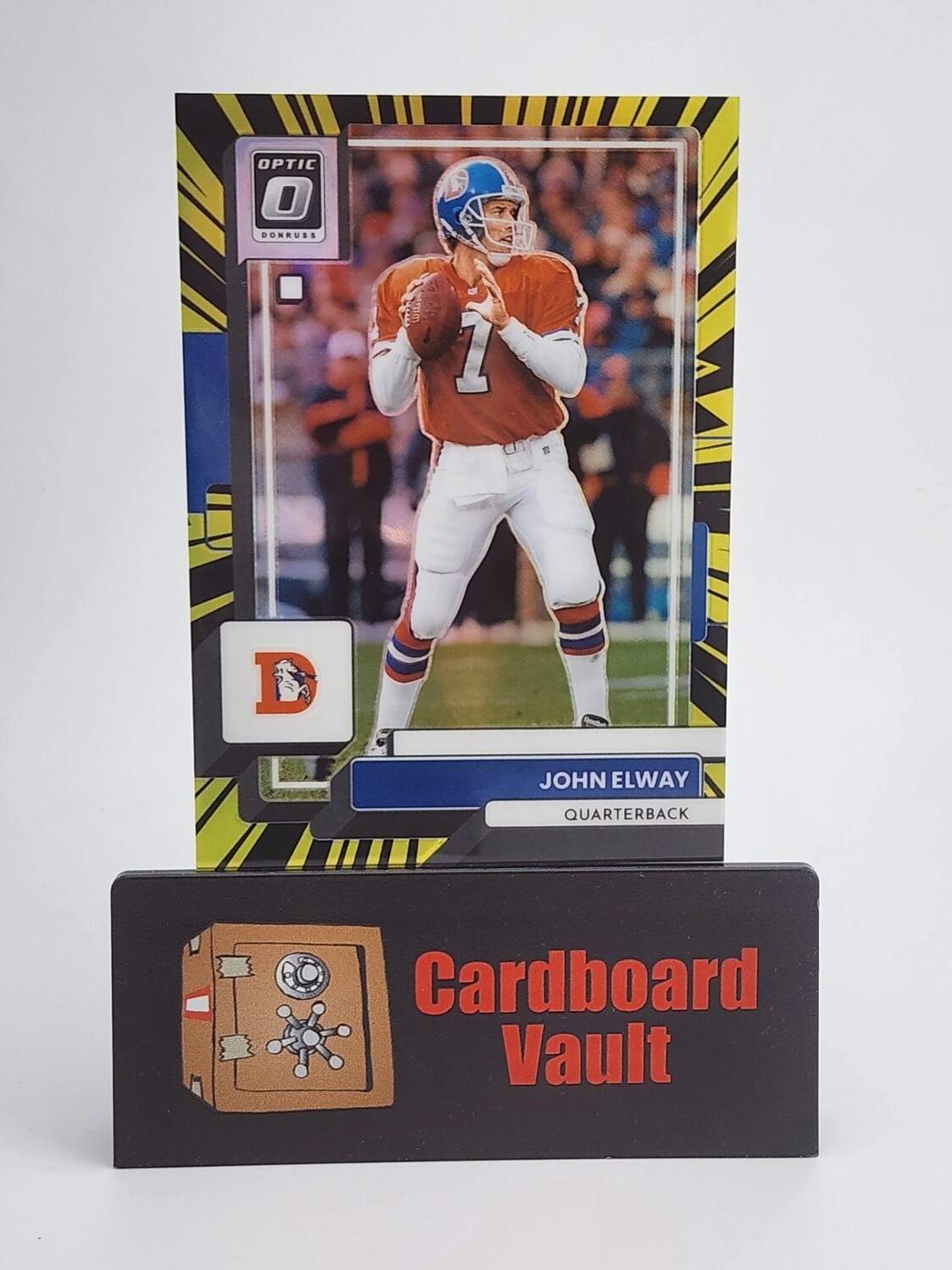 Donruss Optic John Elway  #63  Electric Prizm 61/65