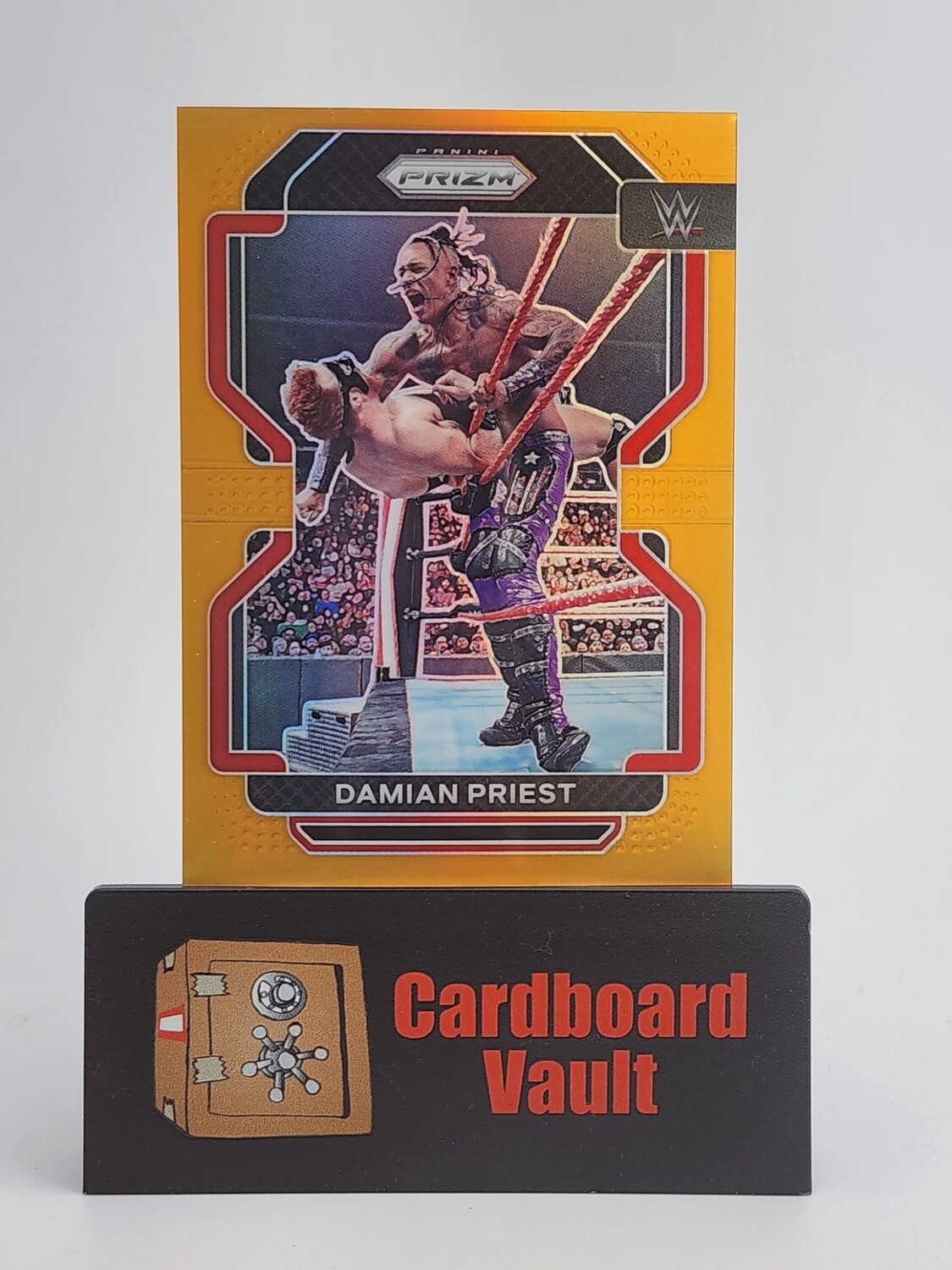 2023 Prizm WWE Damian Priest #101 Orange 43/99