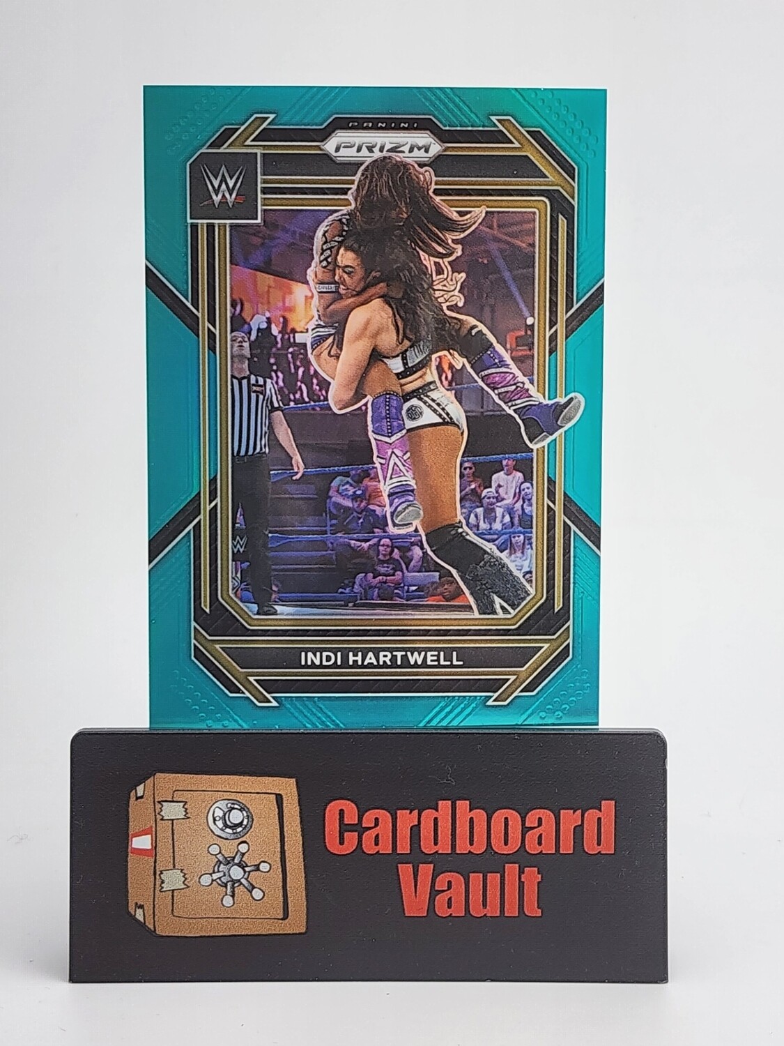 2023 Prizm WWE Indi Hartwell #116 Teal 28/49