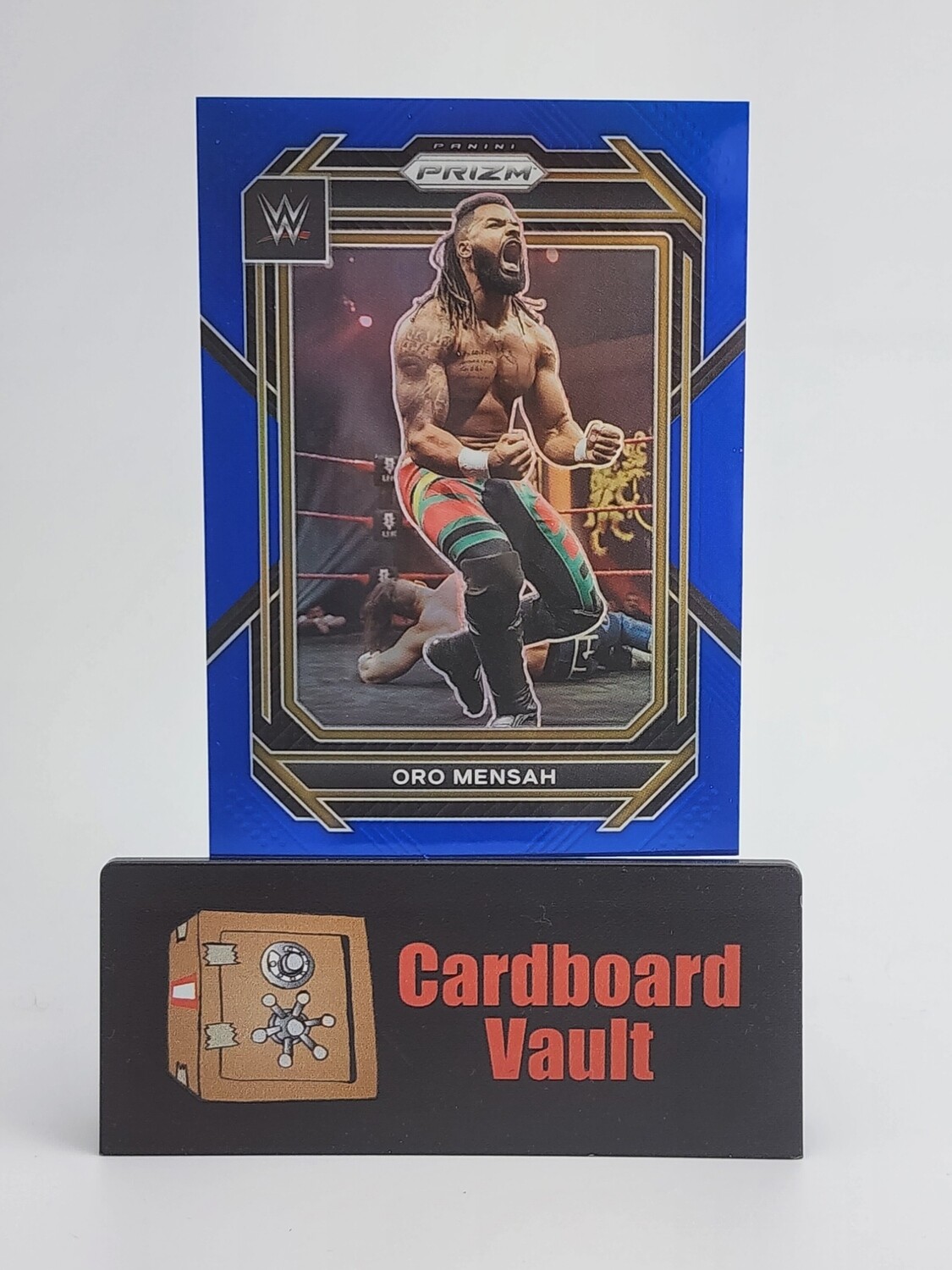 2023 Prizm WWE Oro Mensah #180 Blue 199/199