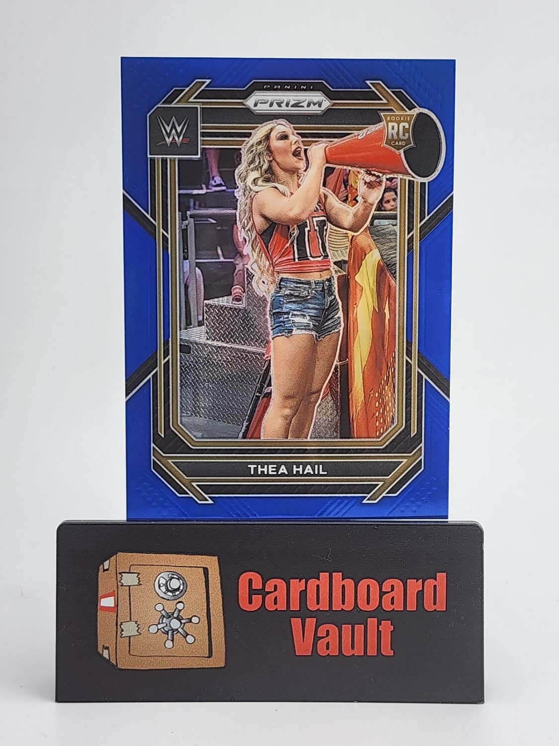 2023 Prizm WWE Thea Hail #122 Blue 129/199