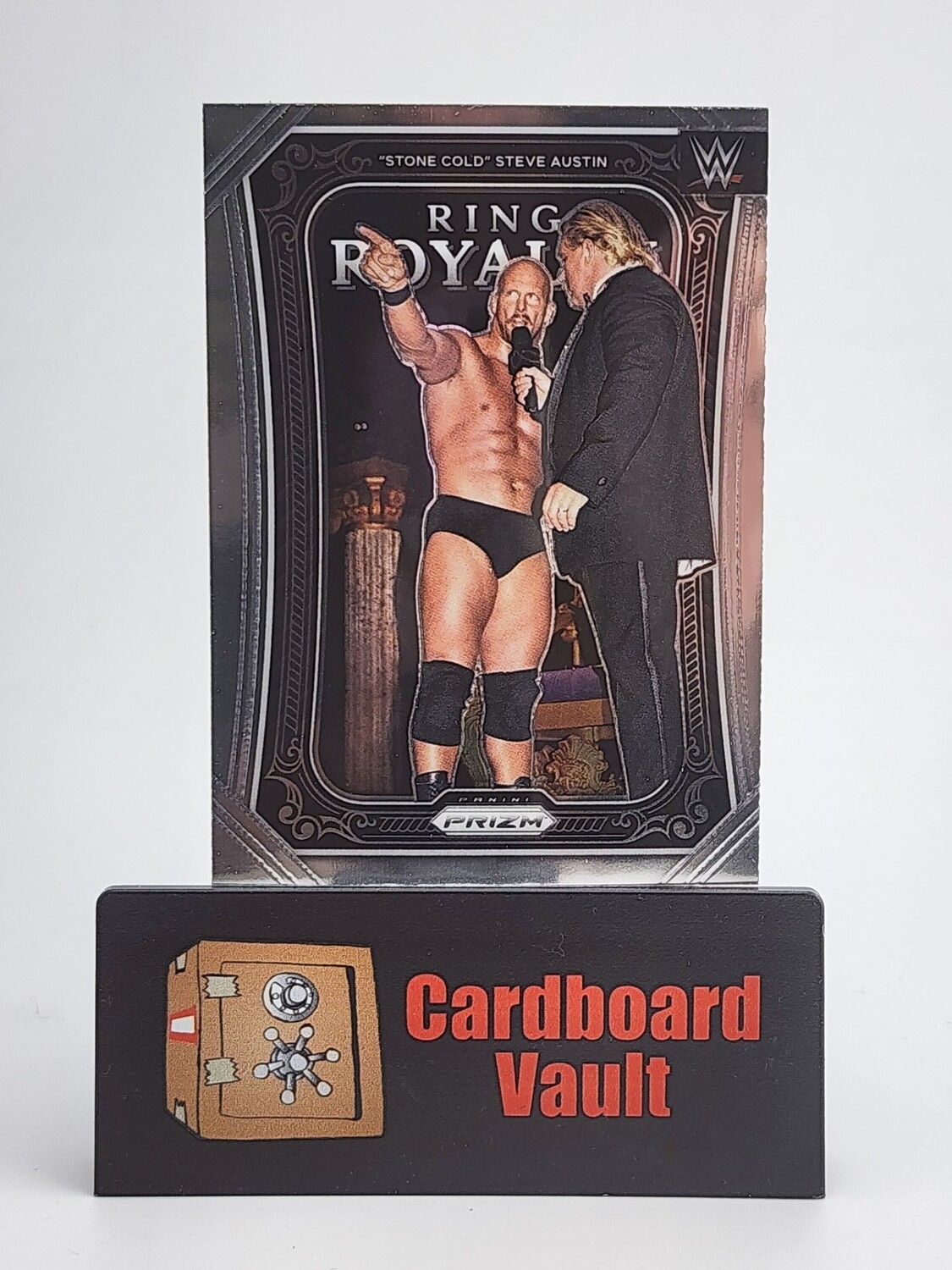 2023 Prizm WWE &quot;Stone Cold&quot; Steve Austin Ring Royals #1