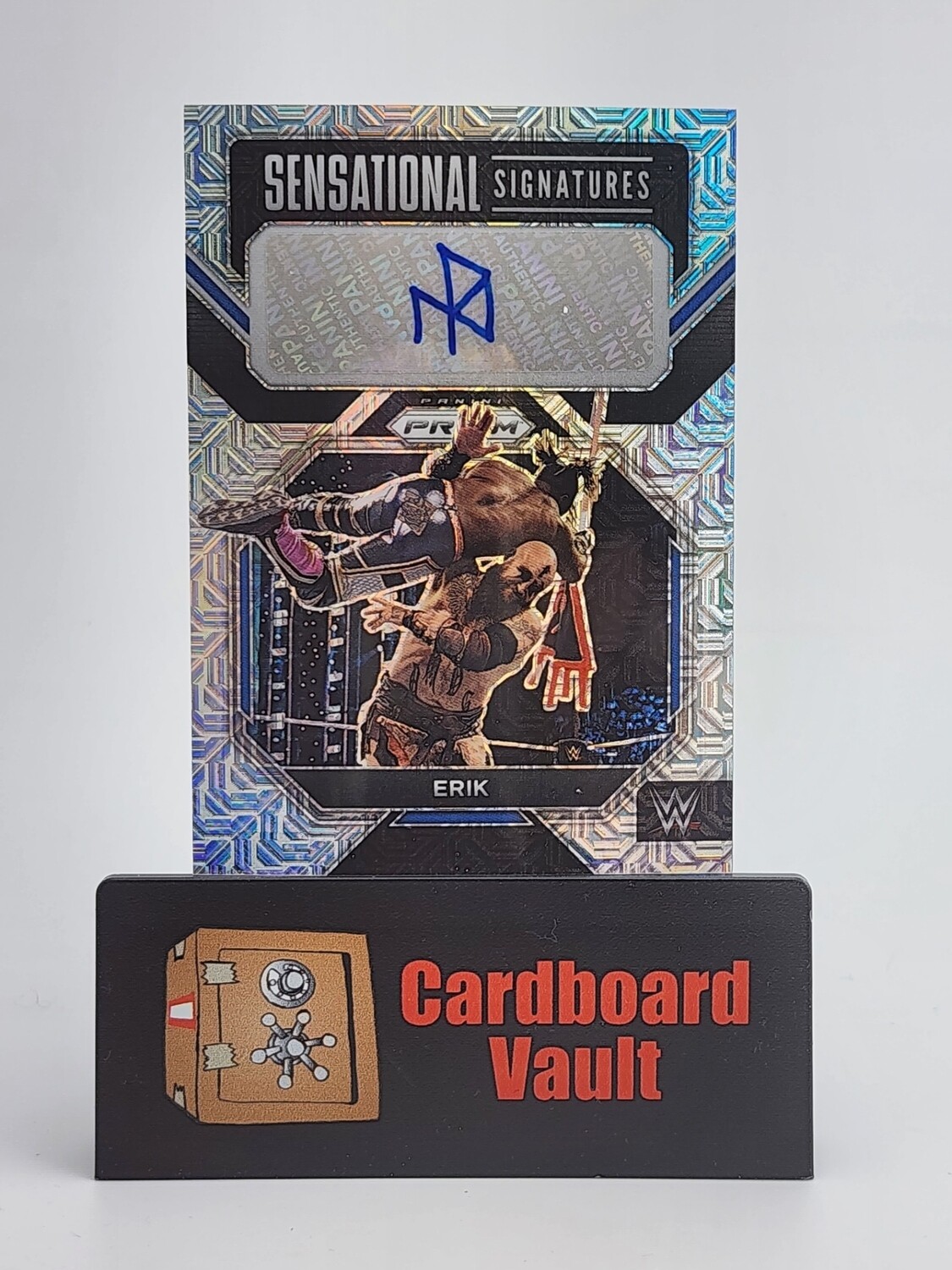 2023 Prizm WWE Erik Sensational Signatures #SN-ERK 04/25