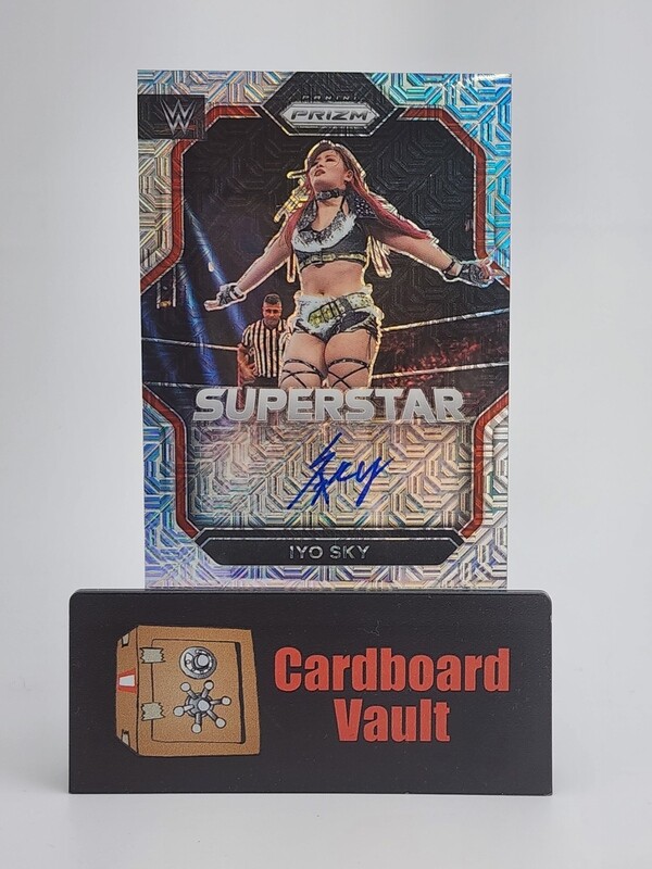 2023 Prizm WWE Iyo Sky Superstar Autograph #SA-IYO 20/25