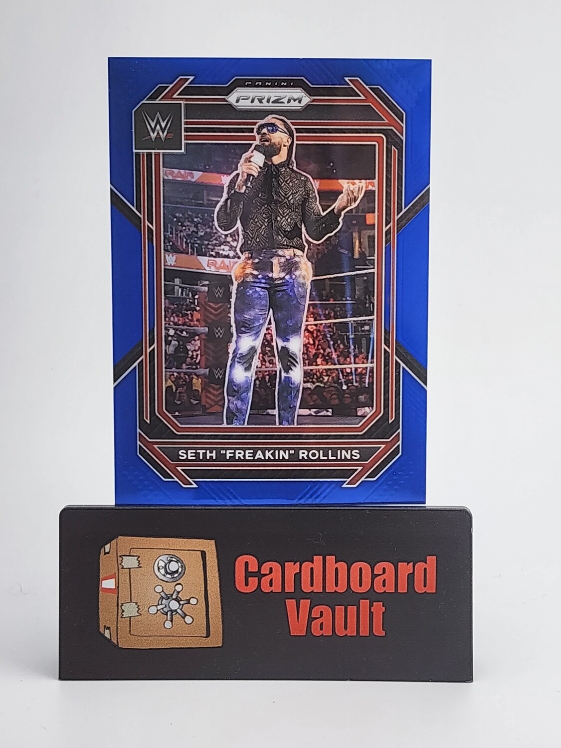 2023 Prizm WWE Seth &quot;Freakin&quot; Rollins #137 Blue 182/199