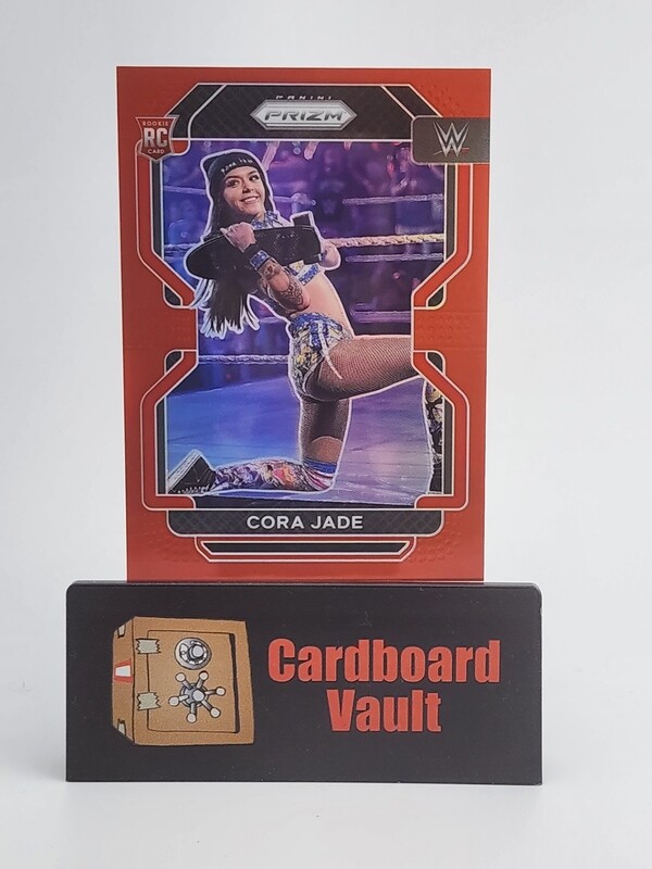 2022 Prizm WWE Cora Jade #188 Red 238/299