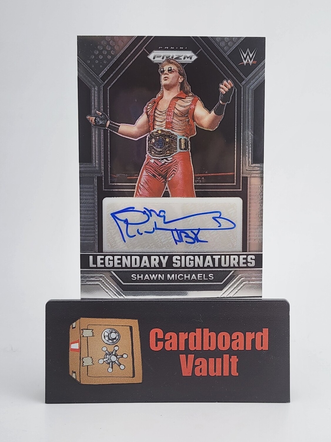 2023 Prizm WWE Shawn Michaels Legendary Signatures #LS-SML