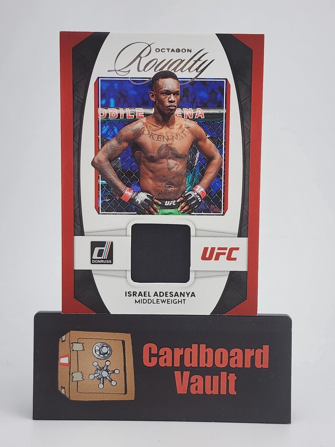 2023 Donruss UFC Prizm Israel Adesanya Octagon Royalty #OR-IAS