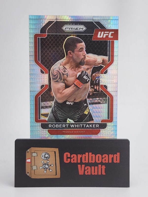 2022 Prizm Robert Whittaker #132 Hyper Prizm