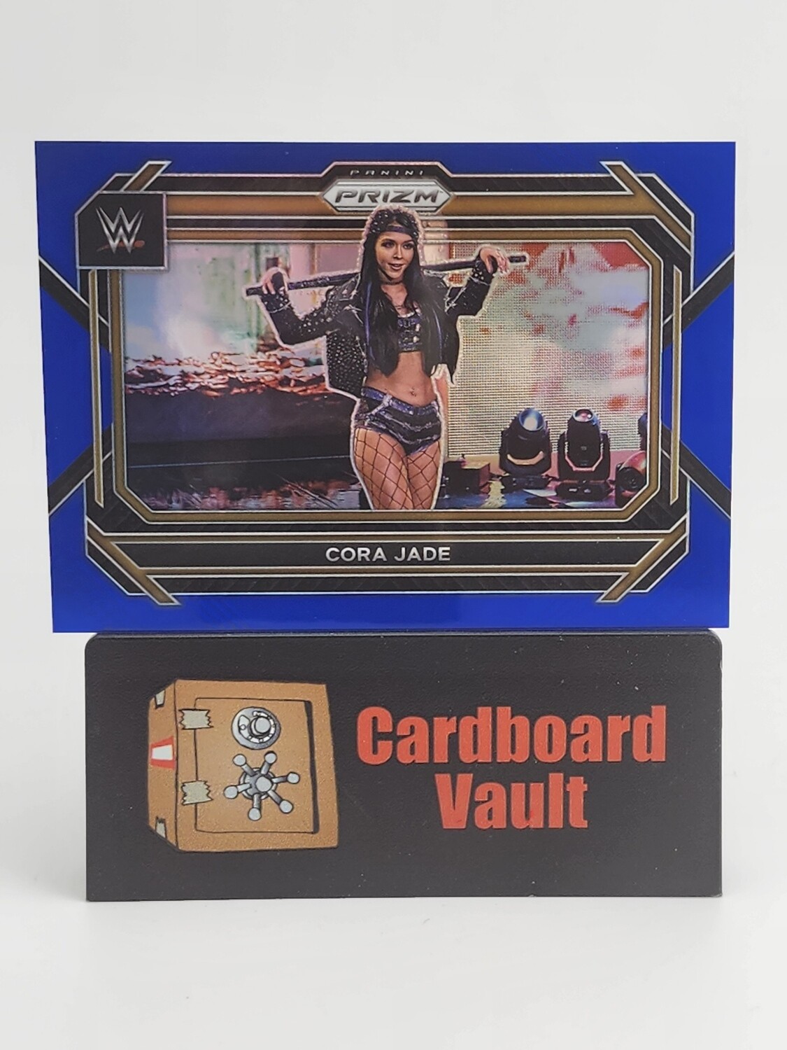 2023 Prizm WWE Cora Jade #30 Blue 049/199