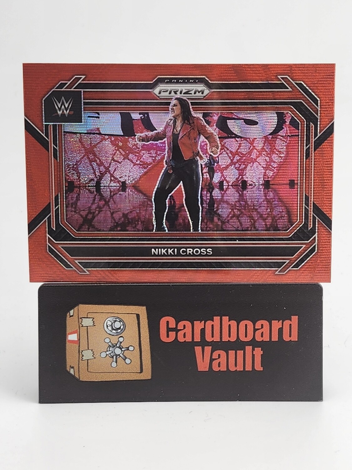 2023 Prizm WWE Nikki Cross #27 Red Wave