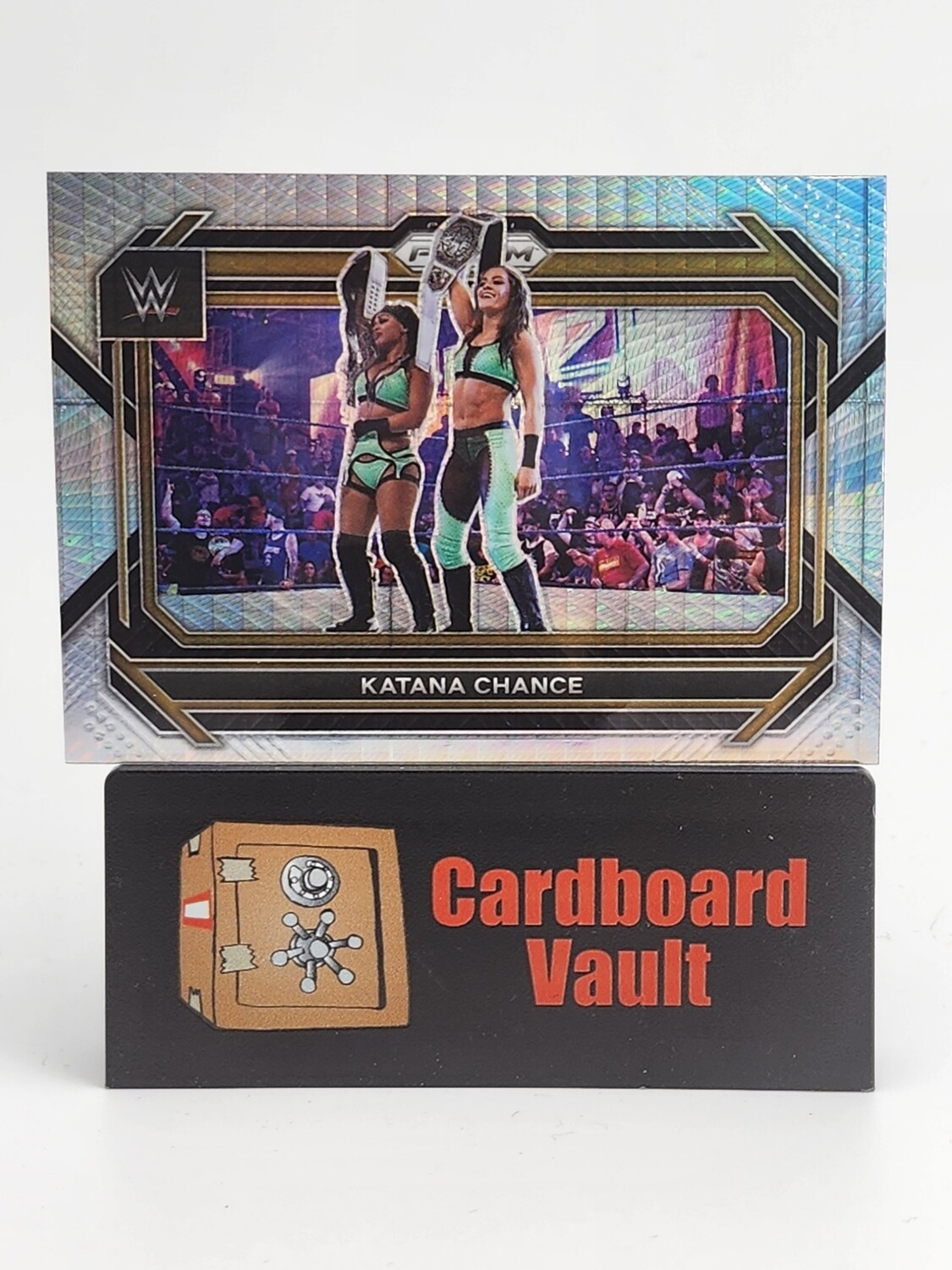 2023 Prizm WWE Katana Chance #84 Hyper Prizm