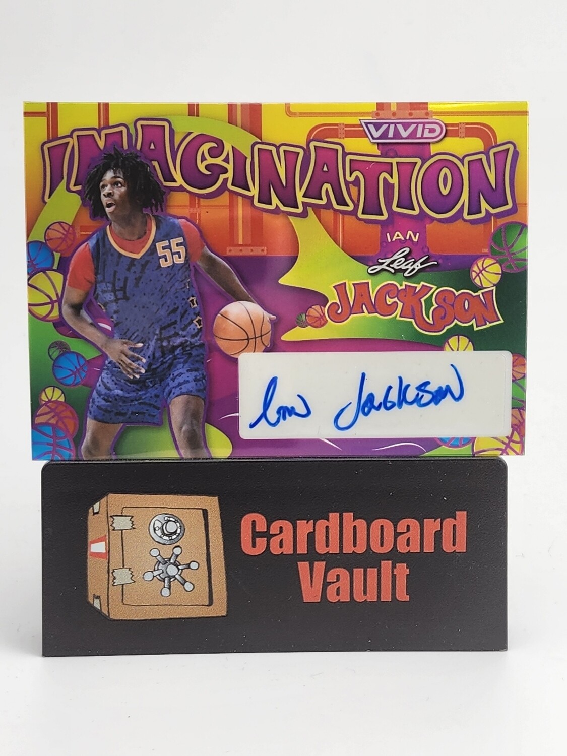 2023 Leaf Vivid Ian Jackson Imagination Autograph #VI-IJI 4/10